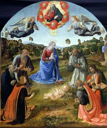 Die Anbetung des Jesuskindes, 1480er Jahre